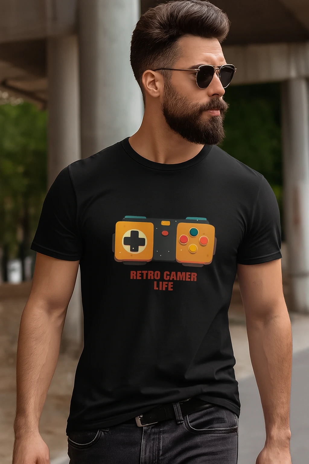 Retro Gamer Life Vintage Controller T-Shirt T-Shirt